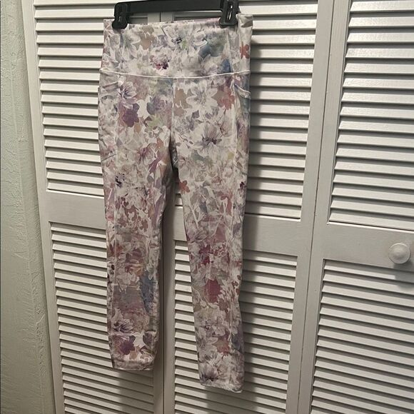 Unbranded Other - #1129= Floral High-Waisted Leggings